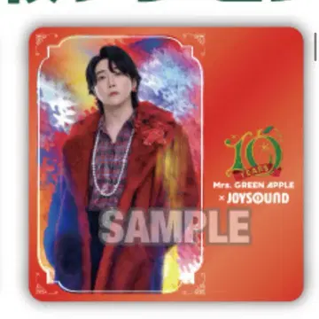 미세스 라운드 원 JOYSOUND 콜라보 아크릴 코스터 오모리 모토타카