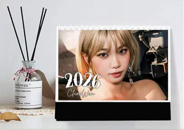 르세라핌 체원 lesserafim 2026년 탁상 달력 사진