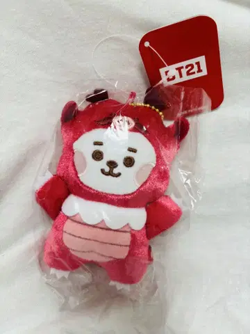 BTS DJ Little Friends 카라 드래곤 마스코트 레드