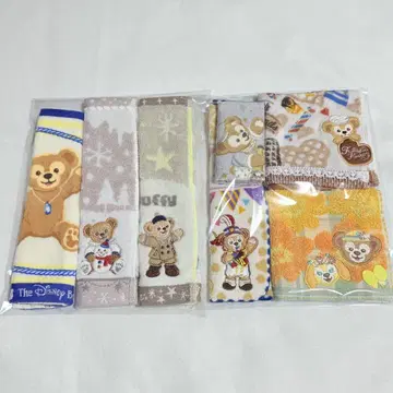 디즈니 핸드 타월 손수건 더피 7매 세트