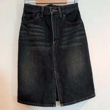 WOW! ORIGINAL DESIGNS 다크 데님 타이트 스커트 61