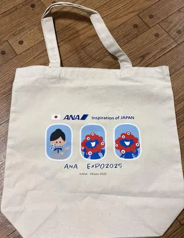 ANAxEXPO 2025 엑스포 미 토트백 오사카 간사이 엑스포 공식