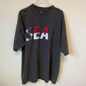 SEA WIND 티셔츠 다크 그레이 L