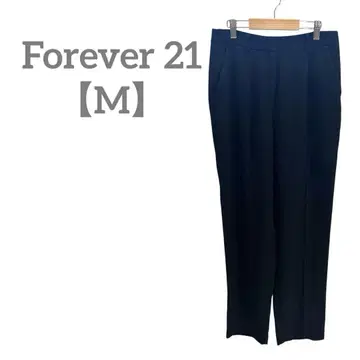 익명 배송 Forever 21 [ M ] 슬랙스 팬츠 블랙 무지