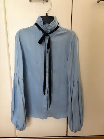 dennyrose 벌룬 슬리브 셔츠