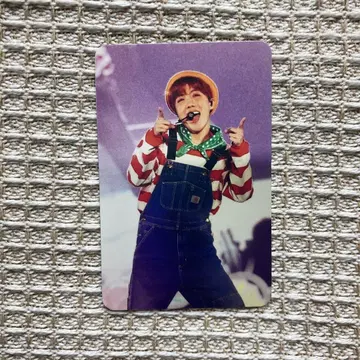 BTS j-hope 호석 3rd muster DVD 트레이딩 카드