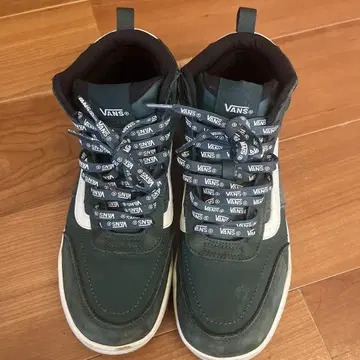 VANS 하이컷 스니커즈 V86515 다크 그린