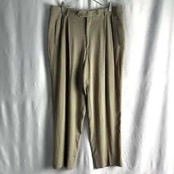 90년대 EMPORIO ARMANI 2턱 레이온 슬랙스