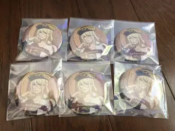 흑집사 에드거 레드먼드 캔뱃지 6개 세트