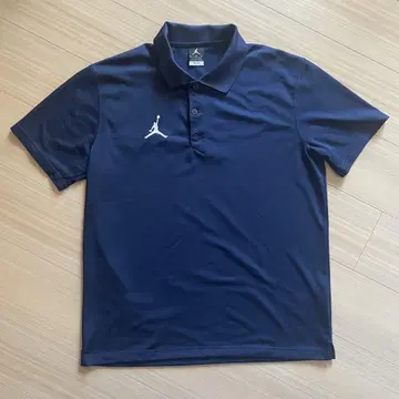 Jordan 네이비 피케 셔츠 점프맨 L 사이즈