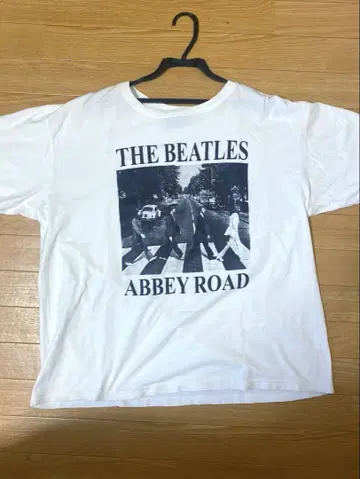 비틀즈 VINTAGE풍 t shirt ABBEY ROAD