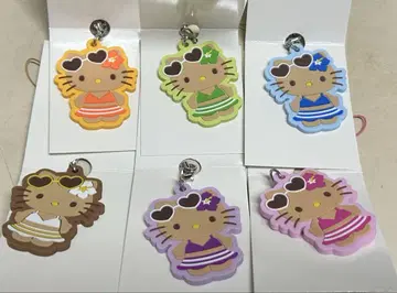 헬로키티 일광화상 키티 간구로 키티 러버 스트랩