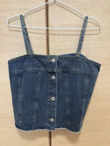 데님 뷔스티에 셋업