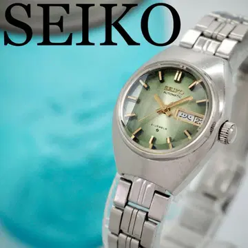 423 SEIKO 여성용 시계 오토매틱 3면 컷 글라스 조이풀