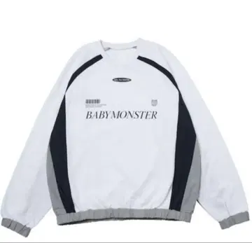 BABYMONSTER 맨투맨 White