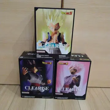 드래곤볼 CLEARISE 피규어 3종 세트