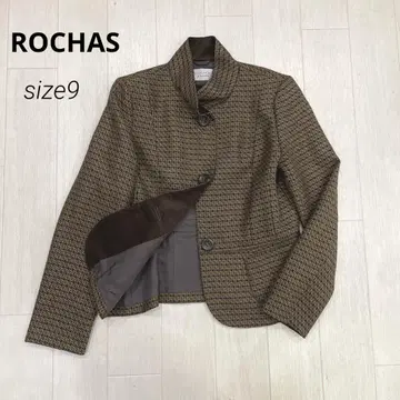 레리안 ROCHAS 로샤스 스탠드 카라 자카드 자켓 9