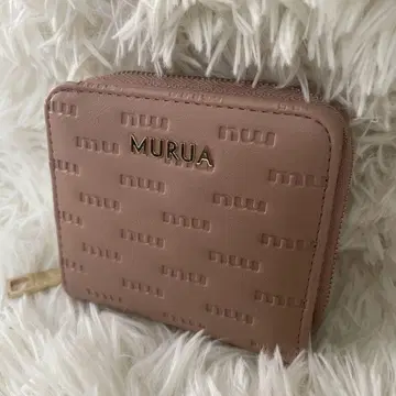 MURUA(무루아) 라운드 지퍼 접이식 지갑