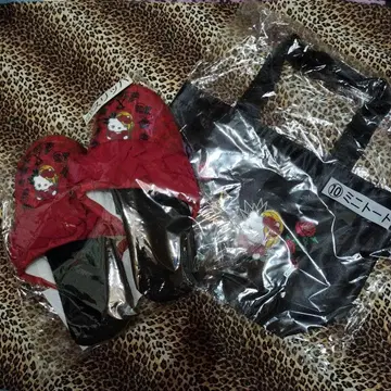 미사용 새상품 슬리퍼 토트백 세트 yoshikitty 복권