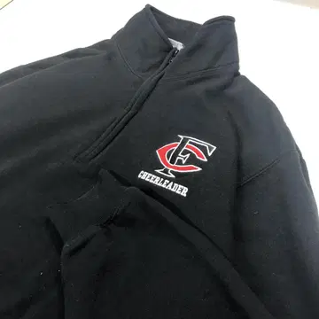 [새상품급] Champion 칼리지 로고 하프 지그 맨투맨 남성용 M