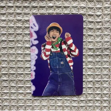 BTS V 태현 3rd muster DVD 트레이딩 카드