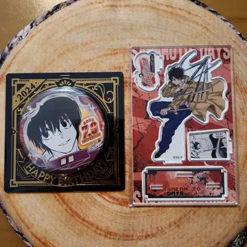 SAKAMOTODAYS 나구모 아크릴 스탠드 캔배지 생일 2024