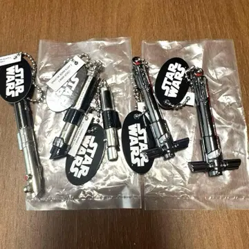 스타 워즈 가챠가챠 라이트세이버 5개 세트