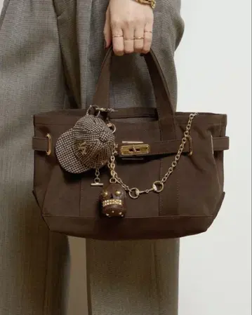 SITA PARANTICA Ultrasuede 카나구츠키 미니 토트백