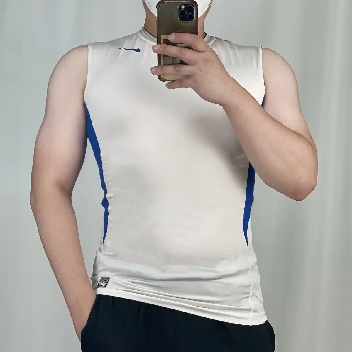 NIKE 나이키 Nike Pro Combat Dri-FIT Sleeveless Tank Top L