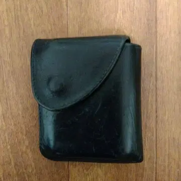 Hender Scheme 핸더 스킴 두겹 지갑 가죽 블랙 컬러