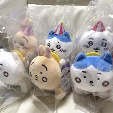 [얼굴 초엄선] 치이카와 랜드 삐뽀뽀 봉제인형 3세트