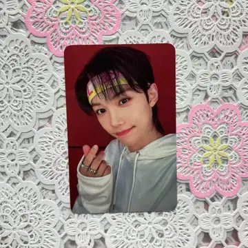 Straykids maxident 참여자 한정 필릭스 사녹 트레이딩 카드