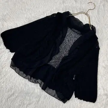 Silent Worth 볼레로 블랙 프리 세련된