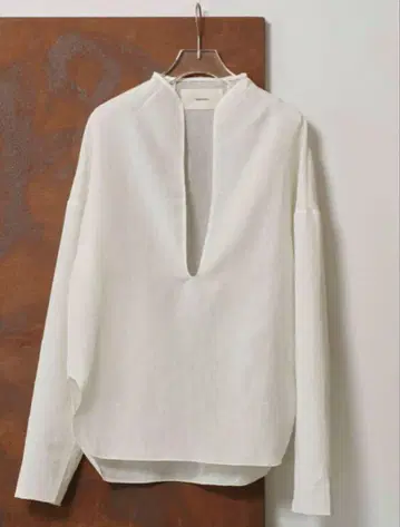todayful Slub Slit Shirts 에크루