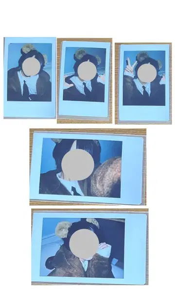 AVAM 시노노메 아오조라 폴라로이드 쿠마미미 5장 세트