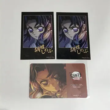 귀멸의 칼날 티저 비주얼 폴라로이드 브로마이드 코쵸우 시노부