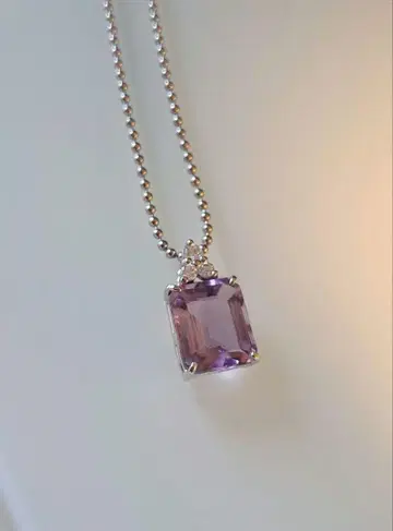 AVON 라벤더 목걸이