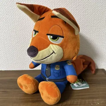 주토피아 주토피아 경찰 극중 그림 카드 포함 BIG 봉제인형 닉
