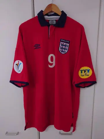 잉글랜드 대표 Umbro 어웨이 앨런 시어러 아이묭 시바타 히카리