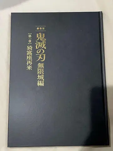 귀멸의 칼날 영화 무한성편 극장판 제1장 아카자 재래 팜플렛 초회 한정