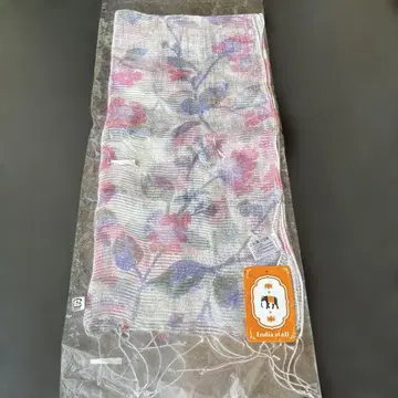 India stall 꽃무늬 스톨
