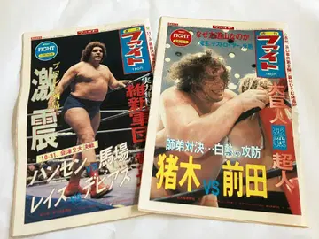 Andre the Giant 커버 Weekly Fight 1983