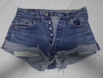 Levi's 501 USED 숏팬츠 빨간 귀 리바이스