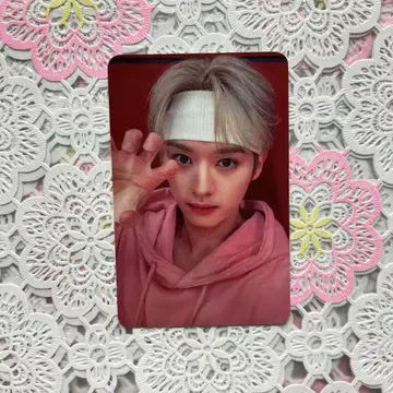Straykids maxident 참여자 한정판 리노 사녹 트레이딩 카드