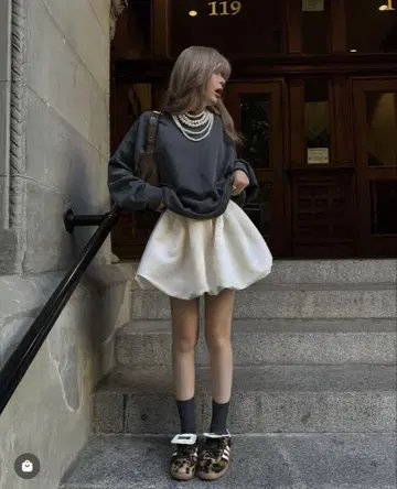 벌룬 스커트 the toe Venice Balloon Skirt
