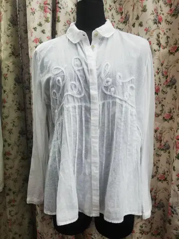 센소유니코 이오꼼이오 면 블라우스