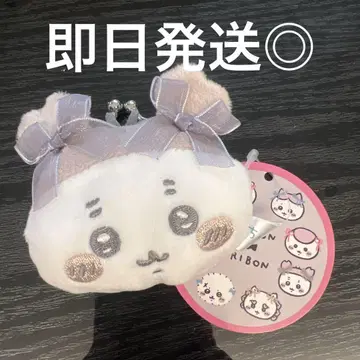 치이카와 미니 동전 지갑 ~리본~ 게