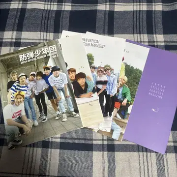 BTS JAPAN OFFICIAL FANCLUB 회보 Vol.3~7