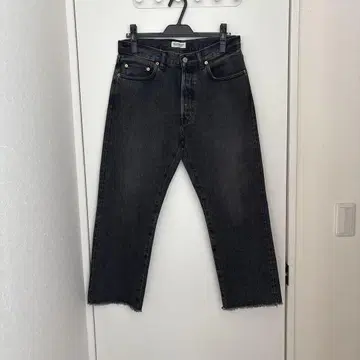 론 헤르만 데님 RonHerman DENIM black 31 스트레이트