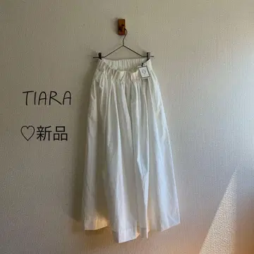 TIARA 롱 플레어 스커트 K190